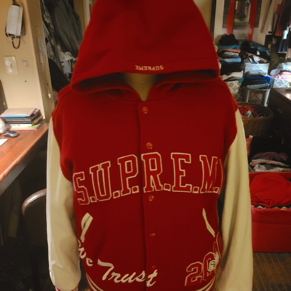 Supreme varsity jacket